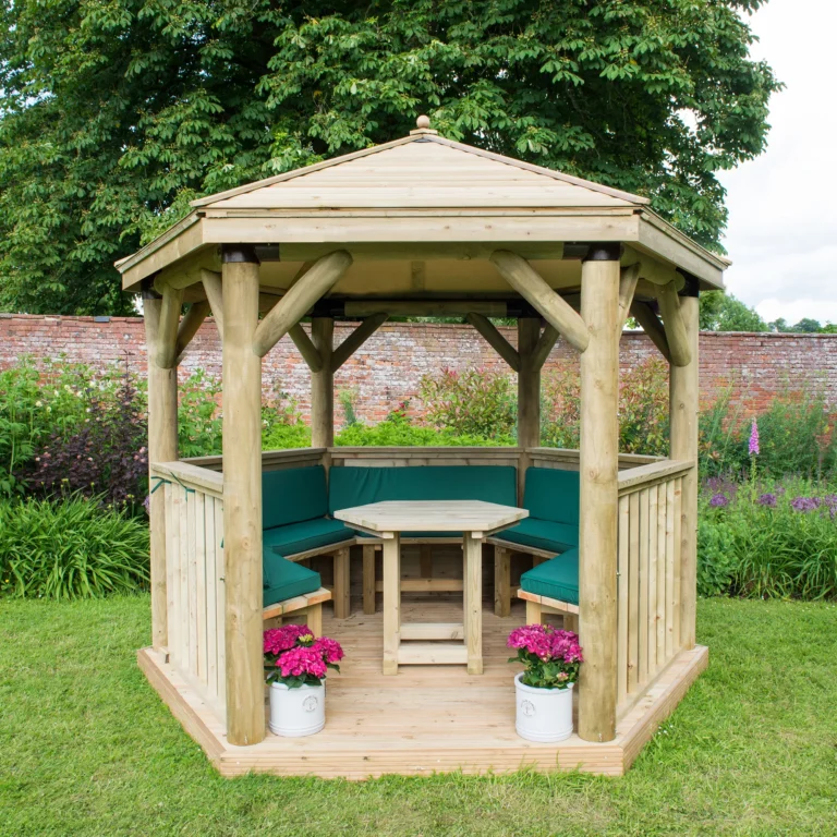 Front Page -Garden - Landscaping Store forest garden furnished hexagonal gazebo w 3 3m d 2 84m5013053172377 01i 768x768 1